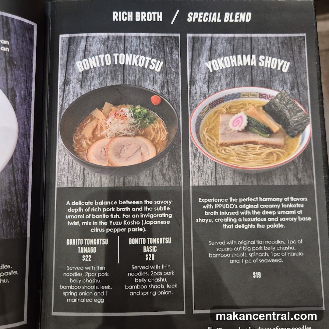 Rich Broth / Special Blend Section
