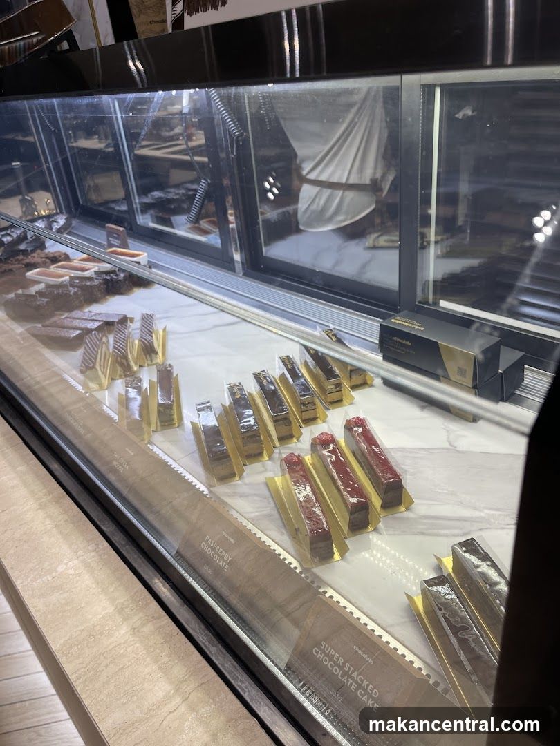 Display Case with Pastries