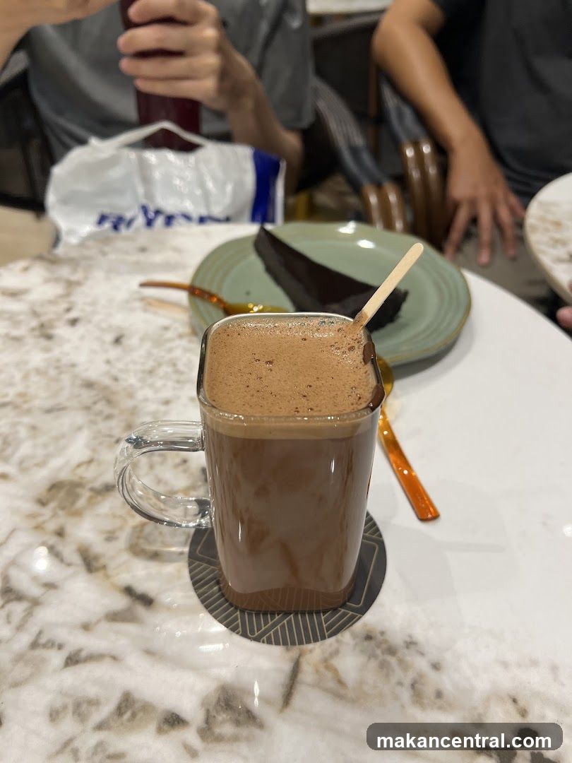 Tabletop Scene in Café