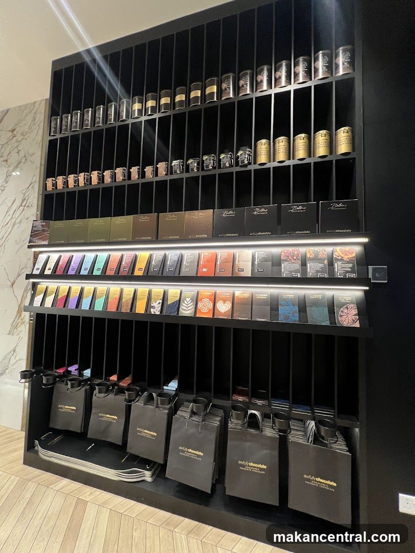 Chocolate Display Shelf