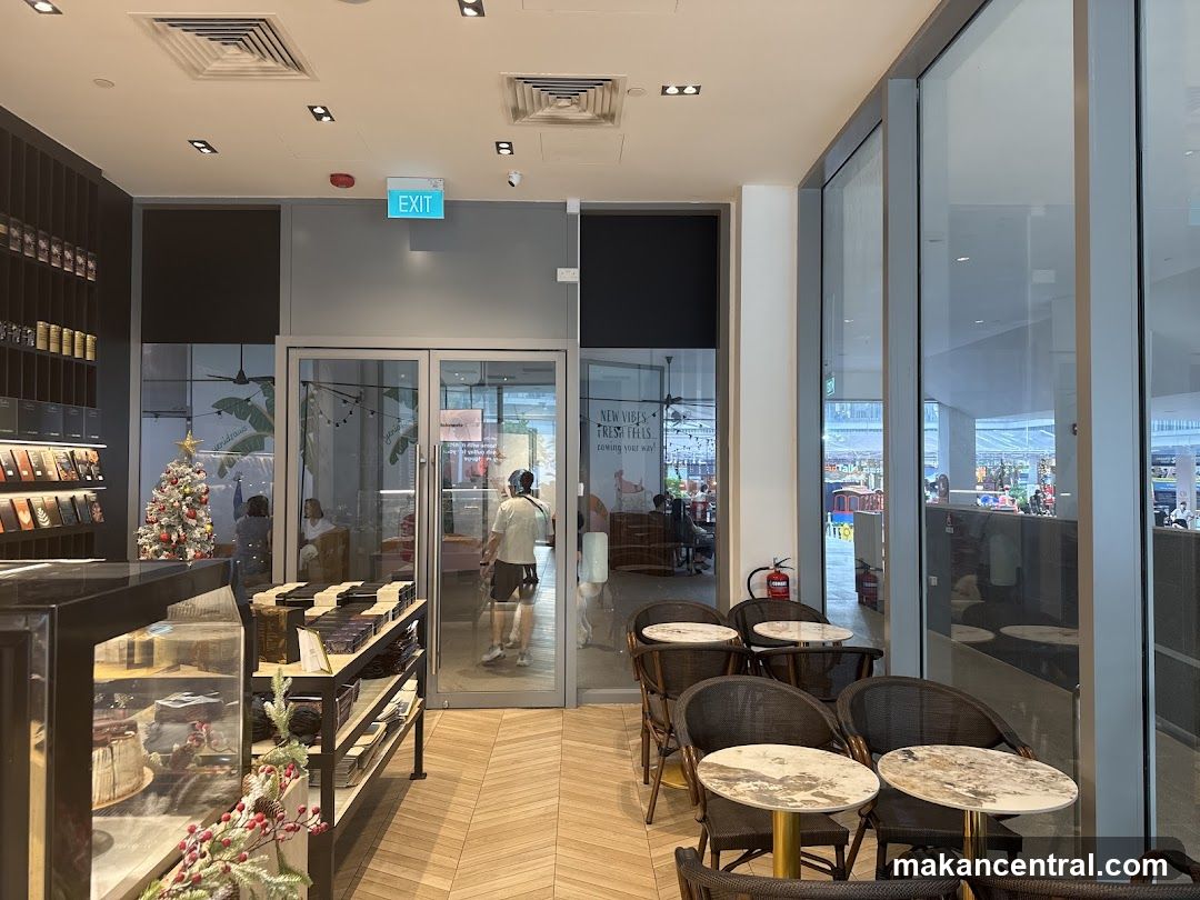 Interior of a café or bakery