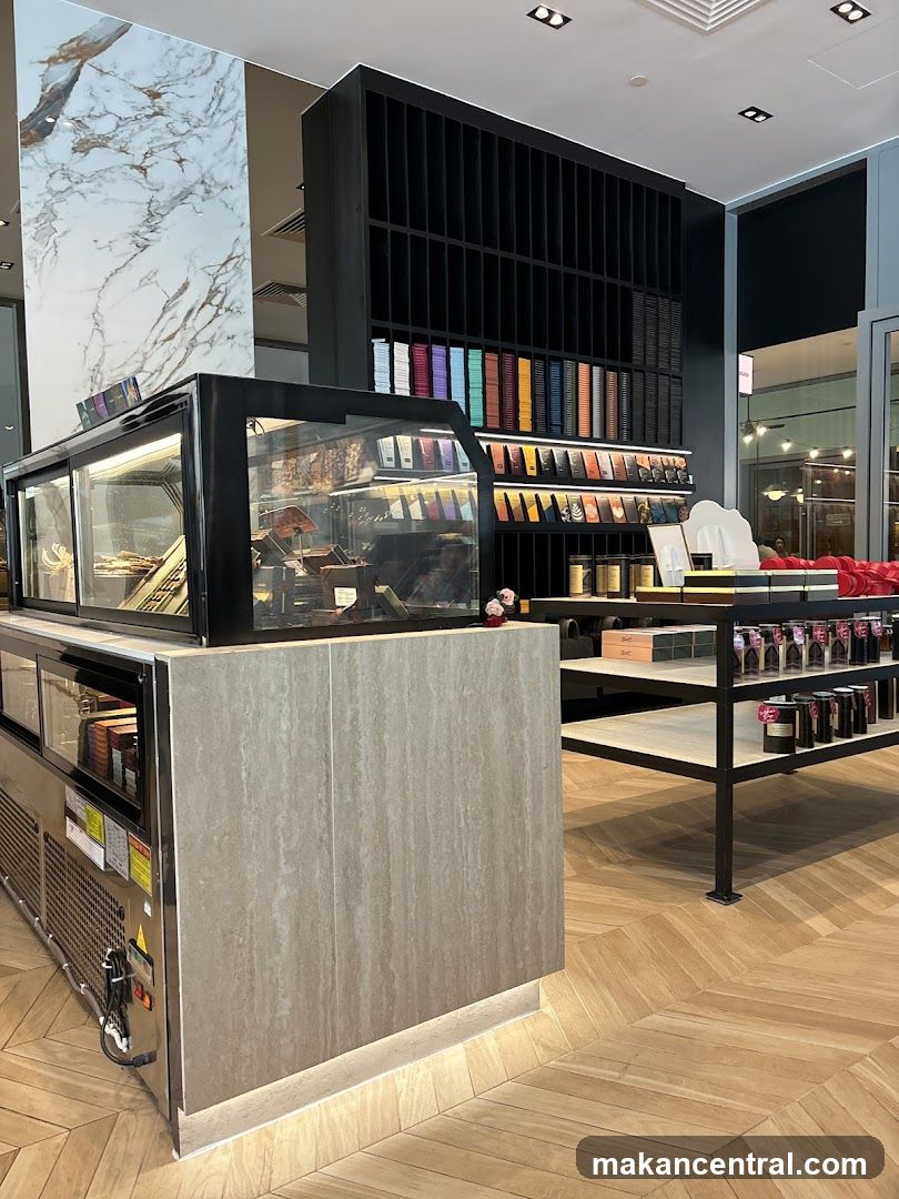 Interior of a retail store