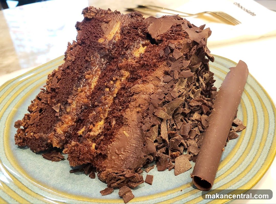 Chocolate Cake Slice