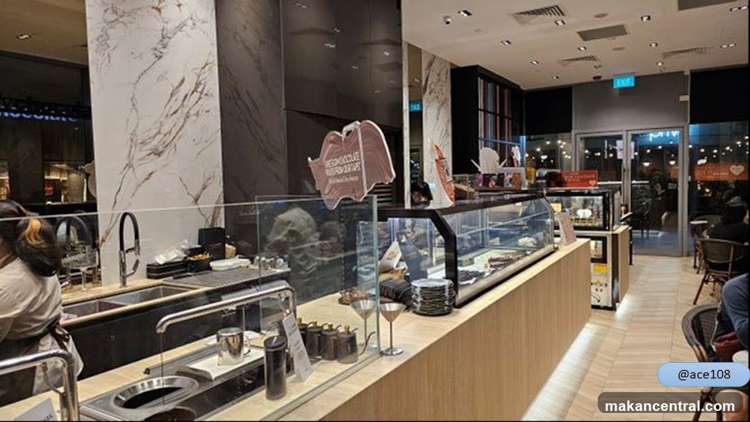 Interior of a café or bakery