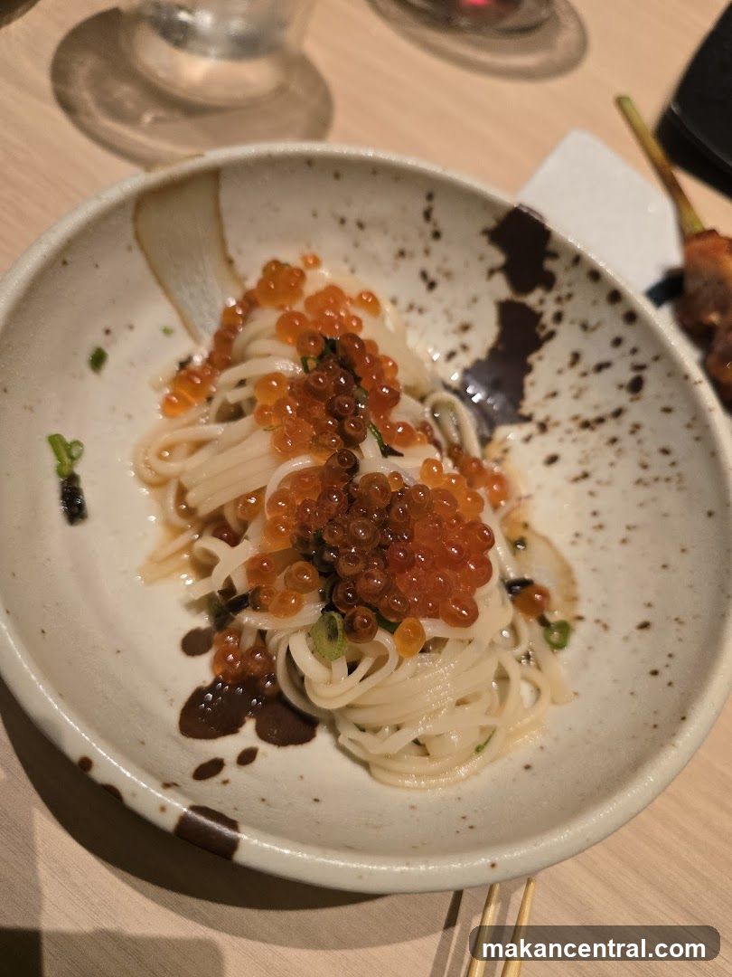 Noodle Dish with Caviar