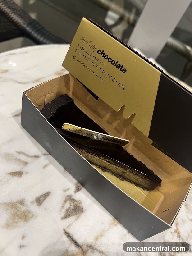 Awfully Chocolate Product Display