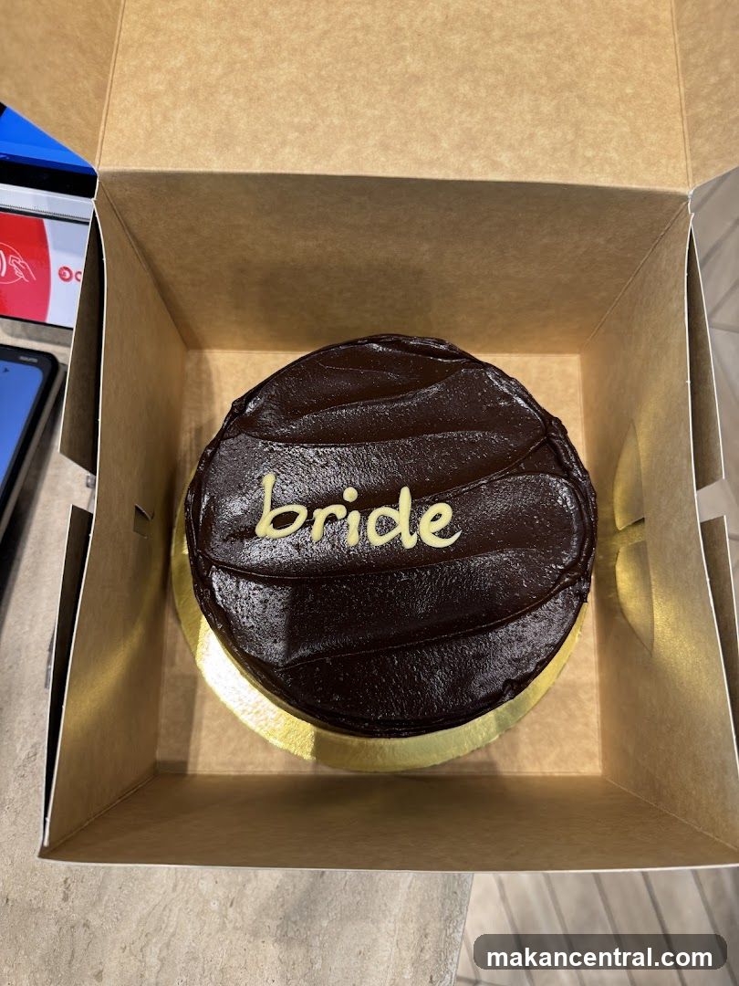 Chocolate Cake in Box