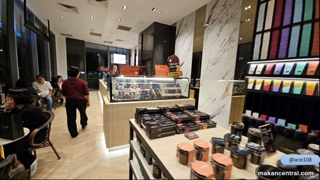 Interior of a retail store