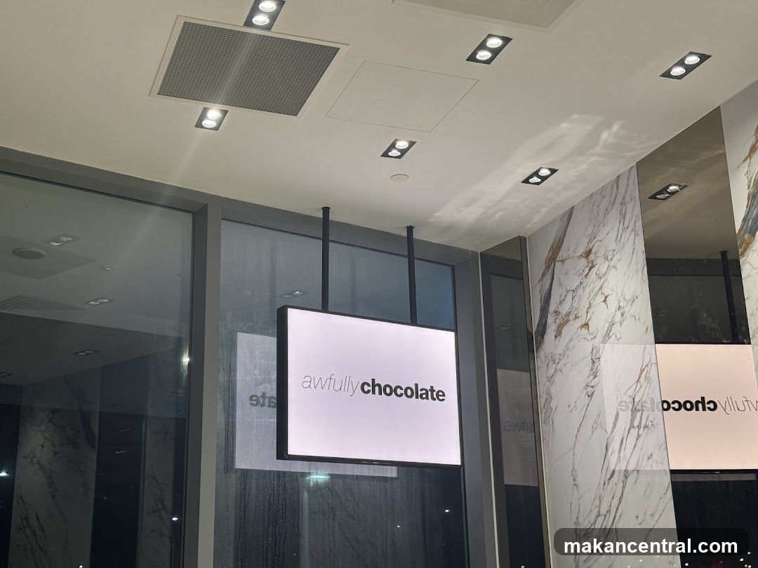 Interior View of Chocolate Shop