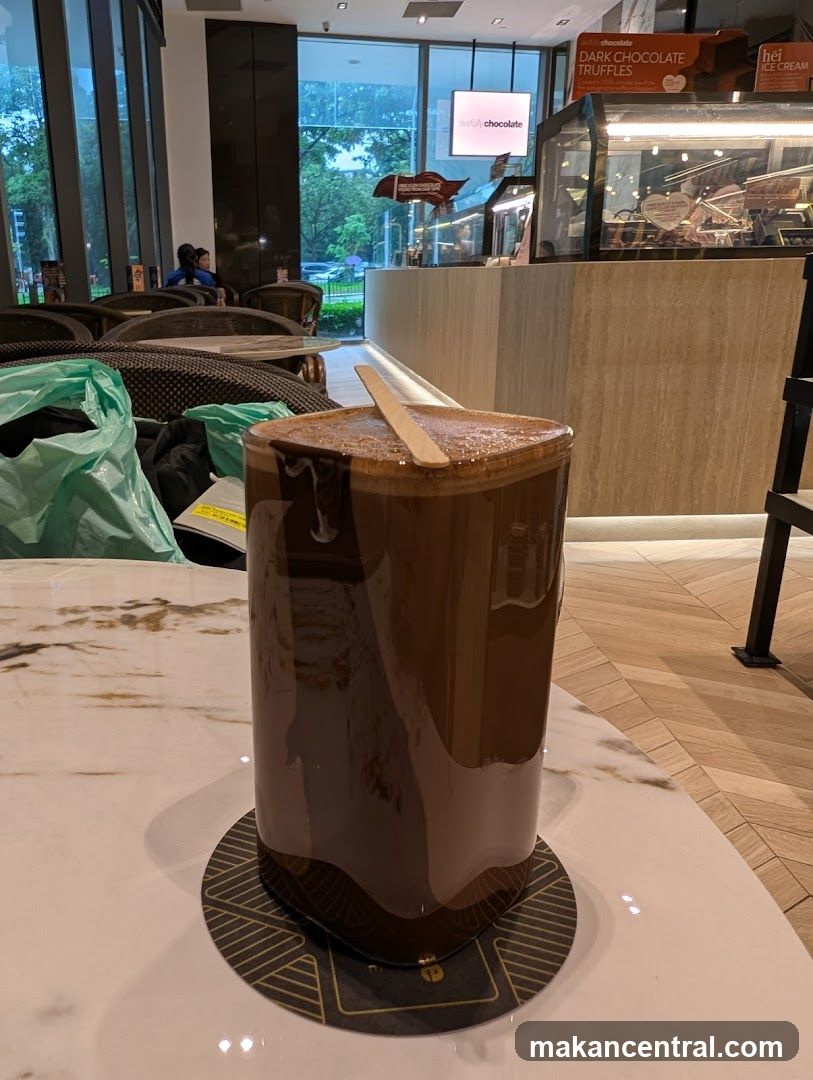 Interior of a café or dessert shop