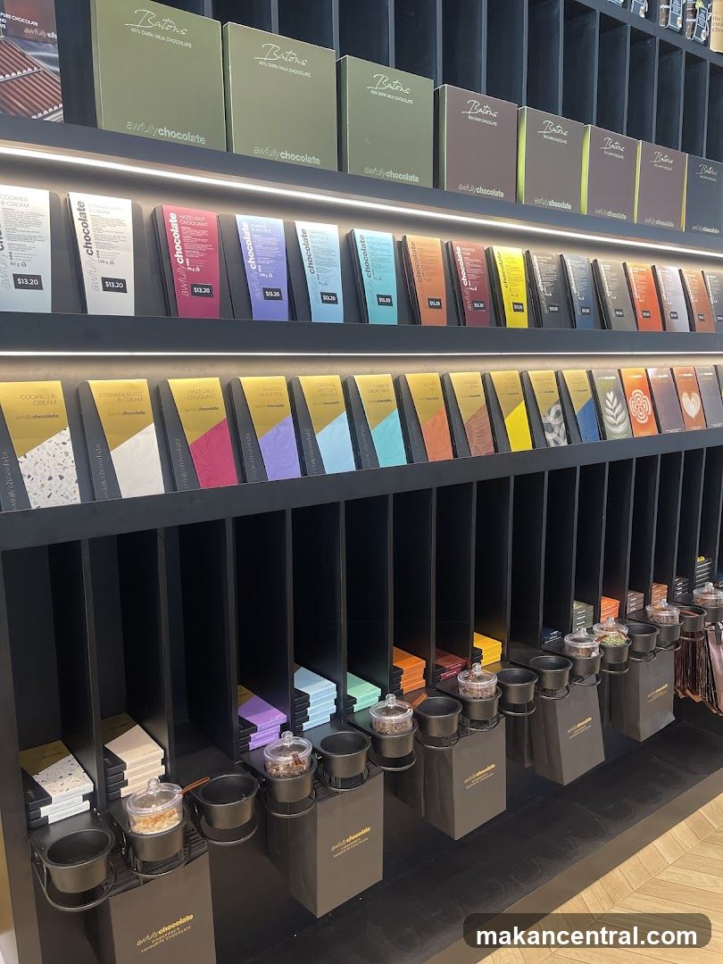 Chocolate Display Shelf