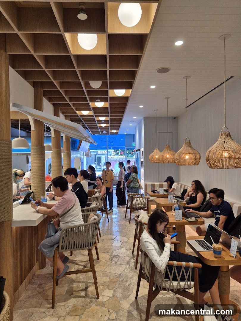 Interior of a café or lounge