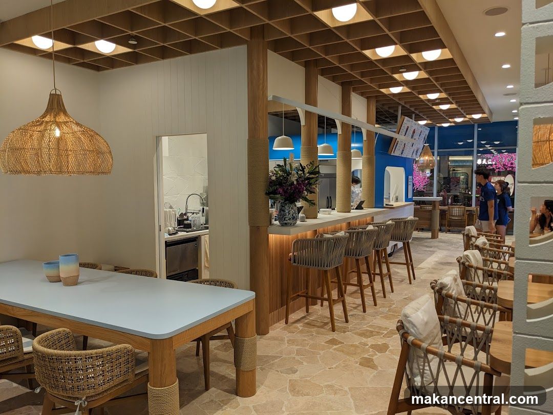 Interior of a café or restaurant