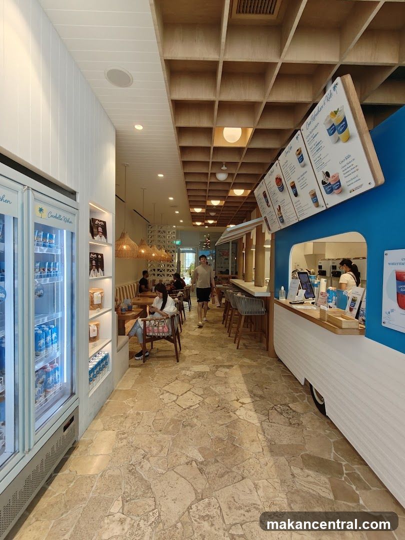 Interior of a beverage shop