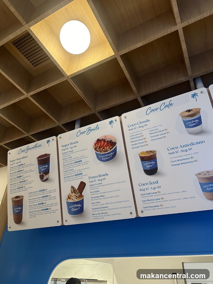 CocoBella Menu Boards