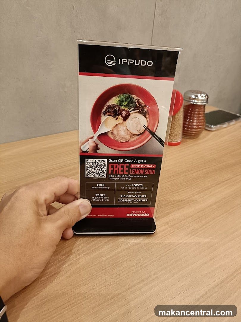 Ippudo Promotional Stand