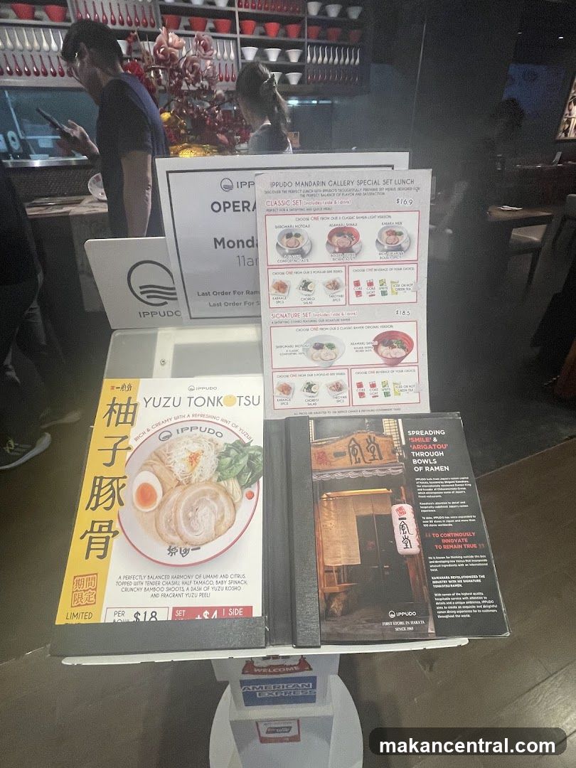 Ippudo Ramen Shop Interior