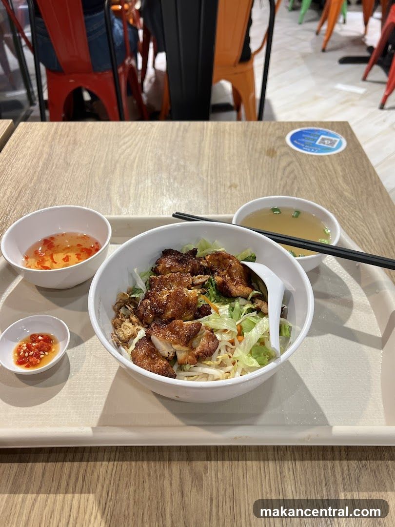 Food served in a restaurant