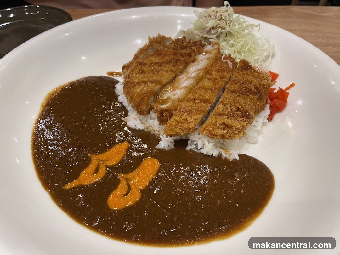 Crispy Pork Cutlet Curry Rice