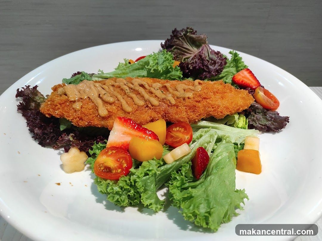 Salad with Fried Item