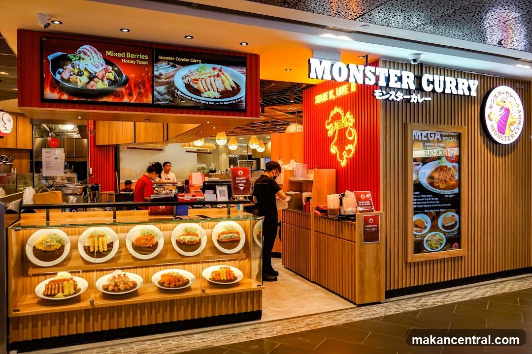 Monster Curry storefront interior