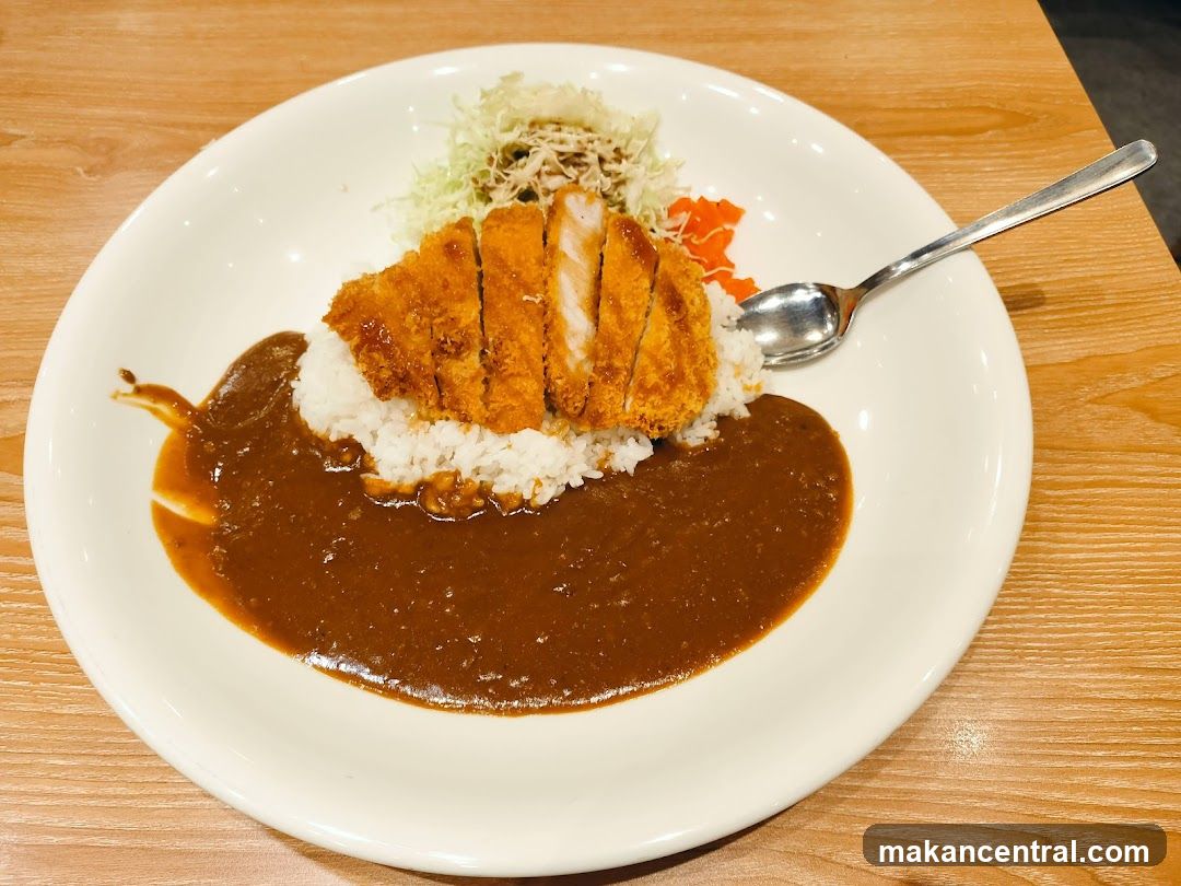 Crispy Chicken Curry Rice