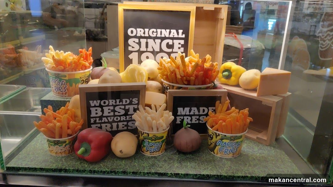 Fries Display Showcase