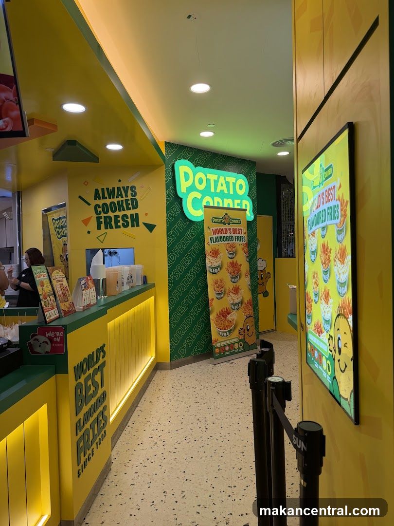 Potato Corner Interior