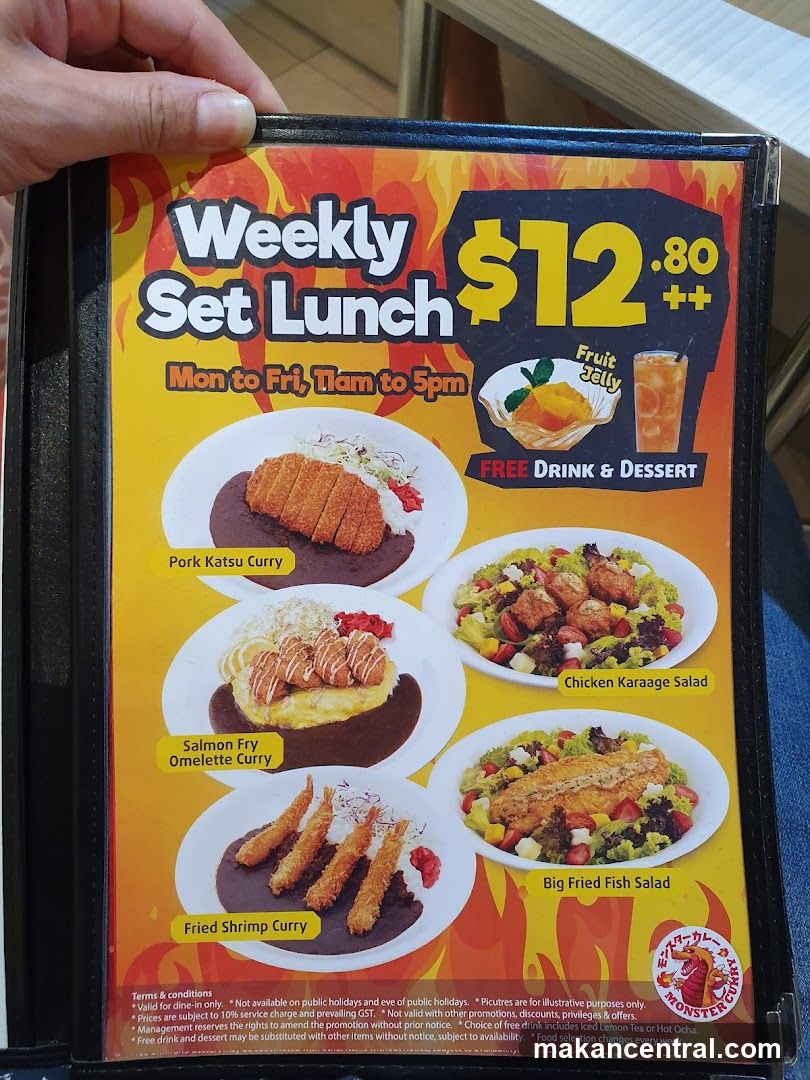 Weekly Set Lunch Menu