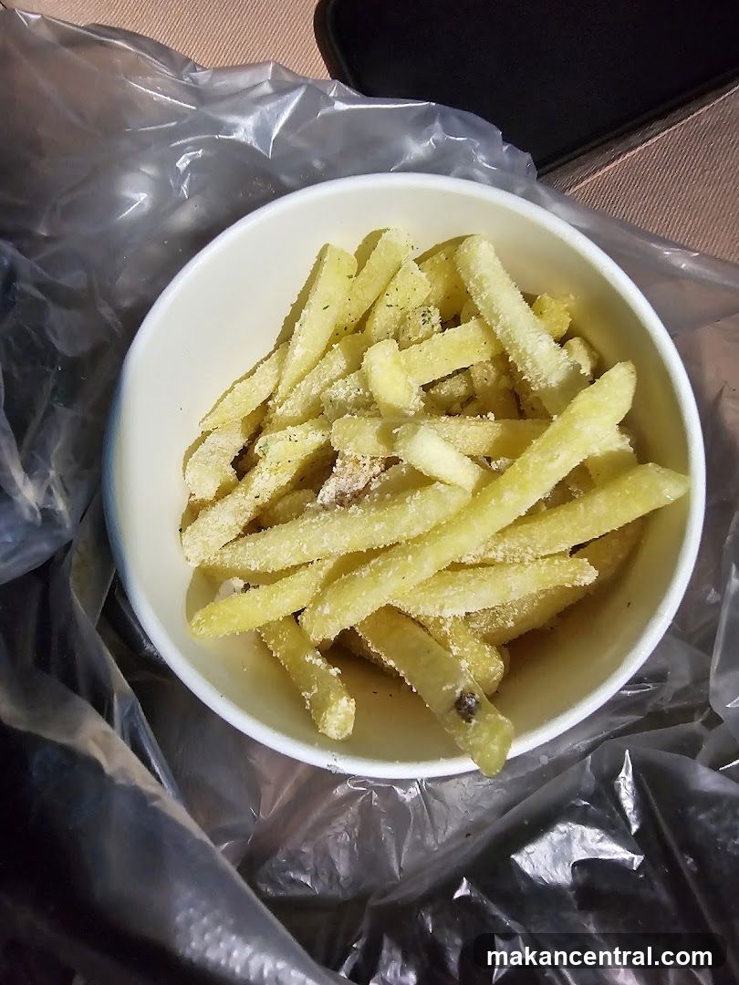 Fries in a bowl