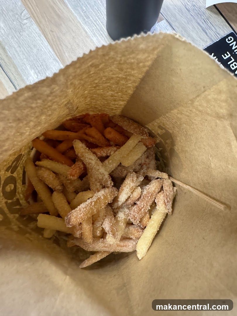 Food in paper bag