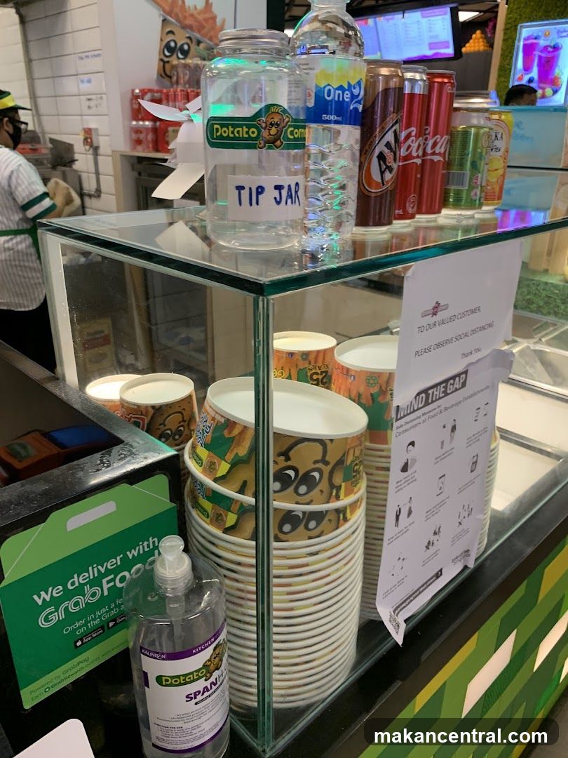 Potato Company Counter Area
