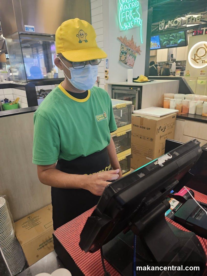 Staff at counter