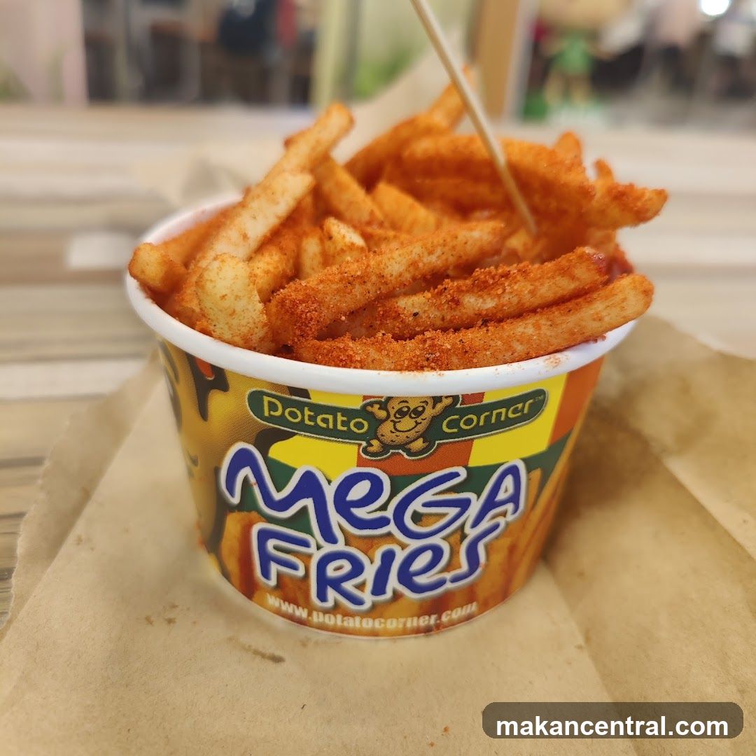 Mega Fries from Potato Corner