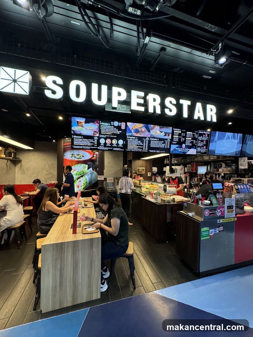 Souperstar Restaurant Interior
