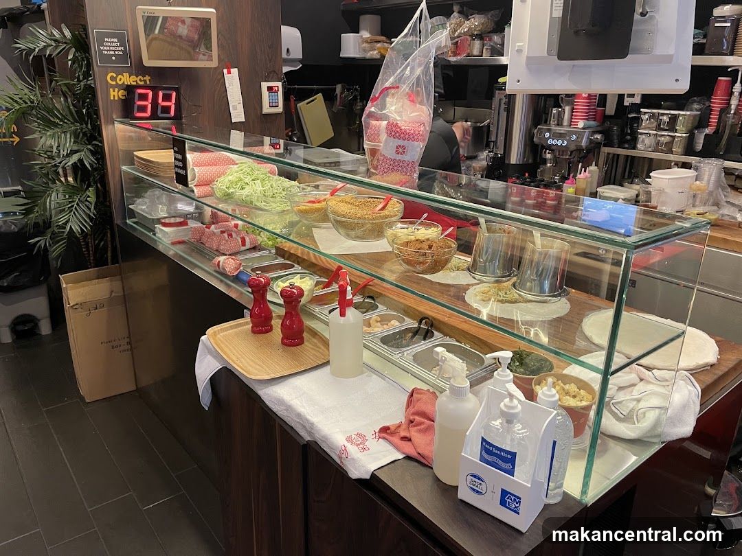 Restaurant Interior Counter Area