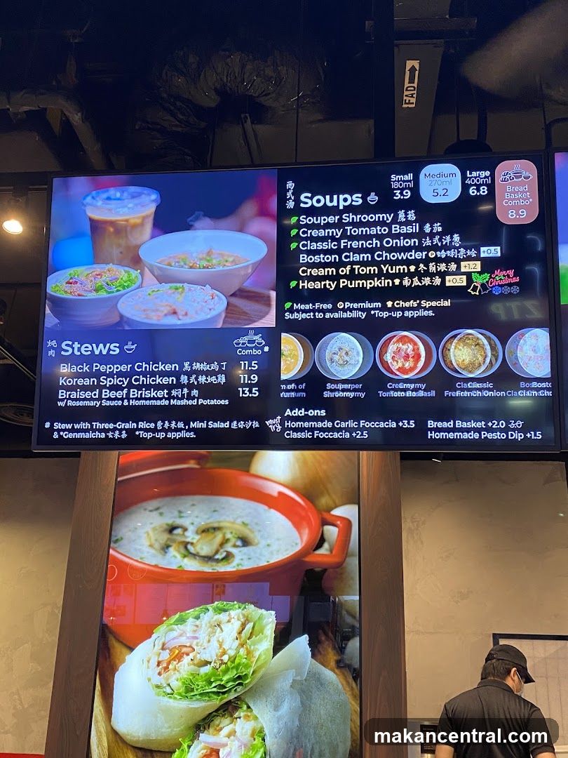 Restaurant Menu Board
