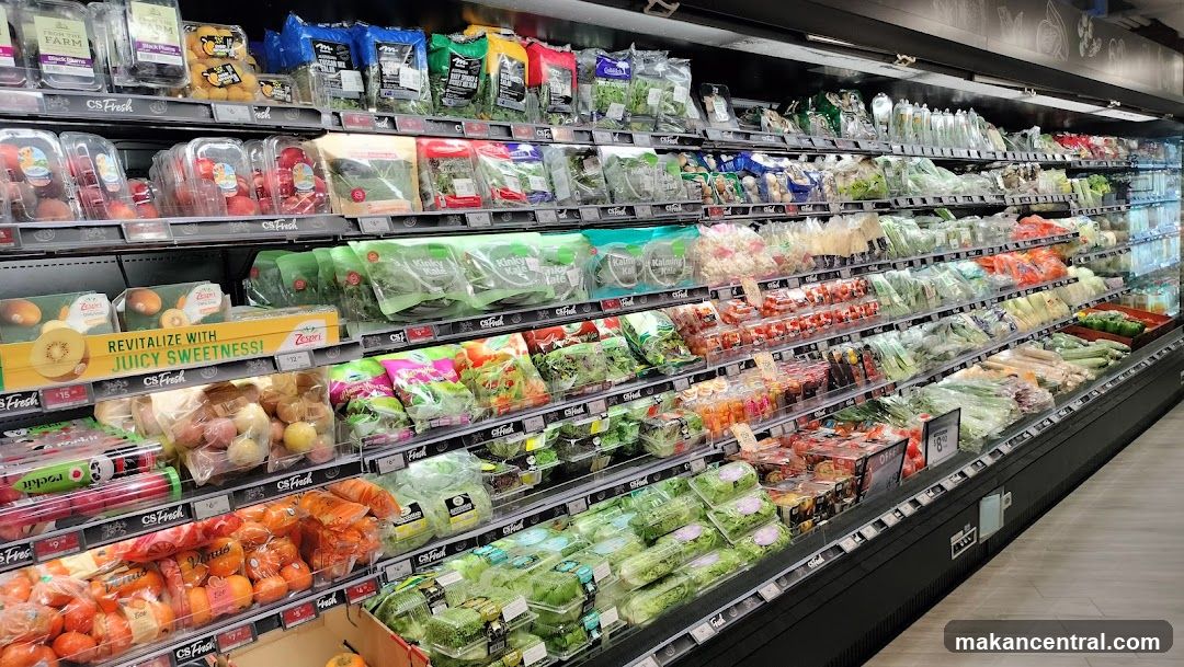 Grocery Store Produce Section