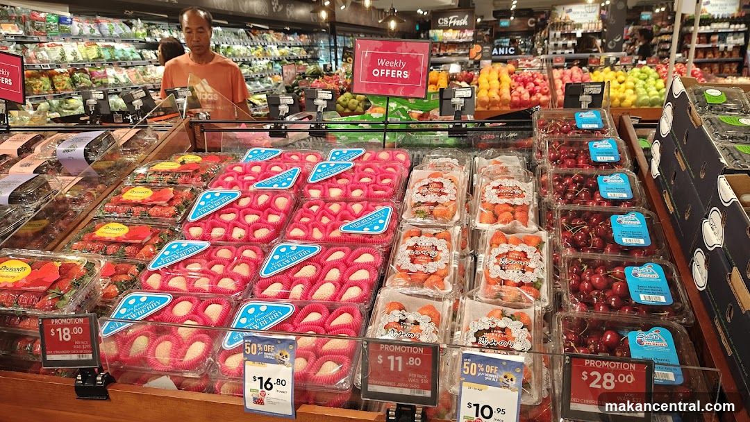 Supermarket Produce Section