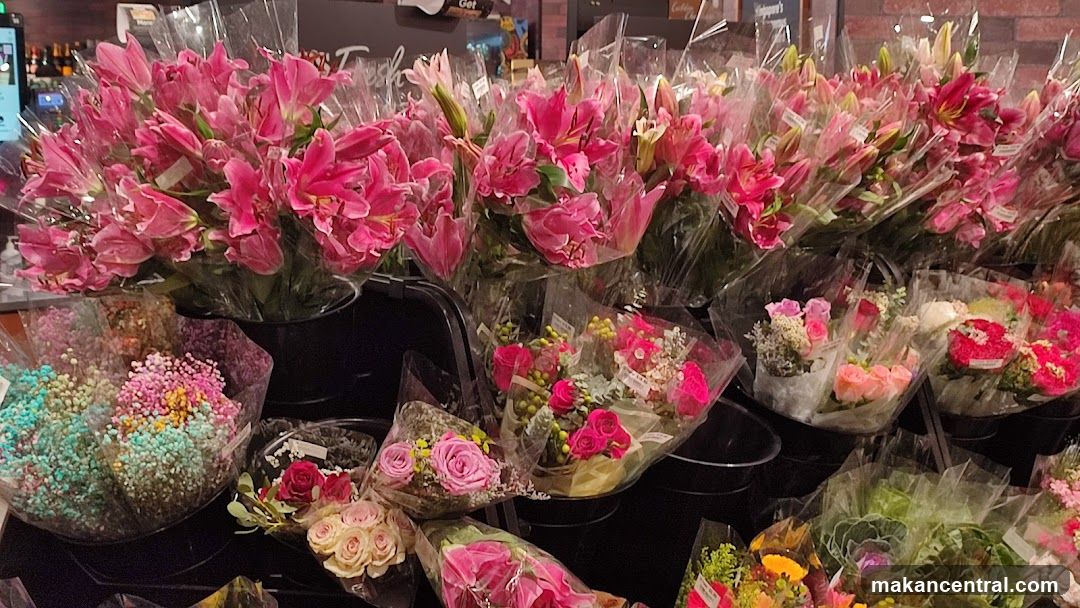 Flower Display in Store