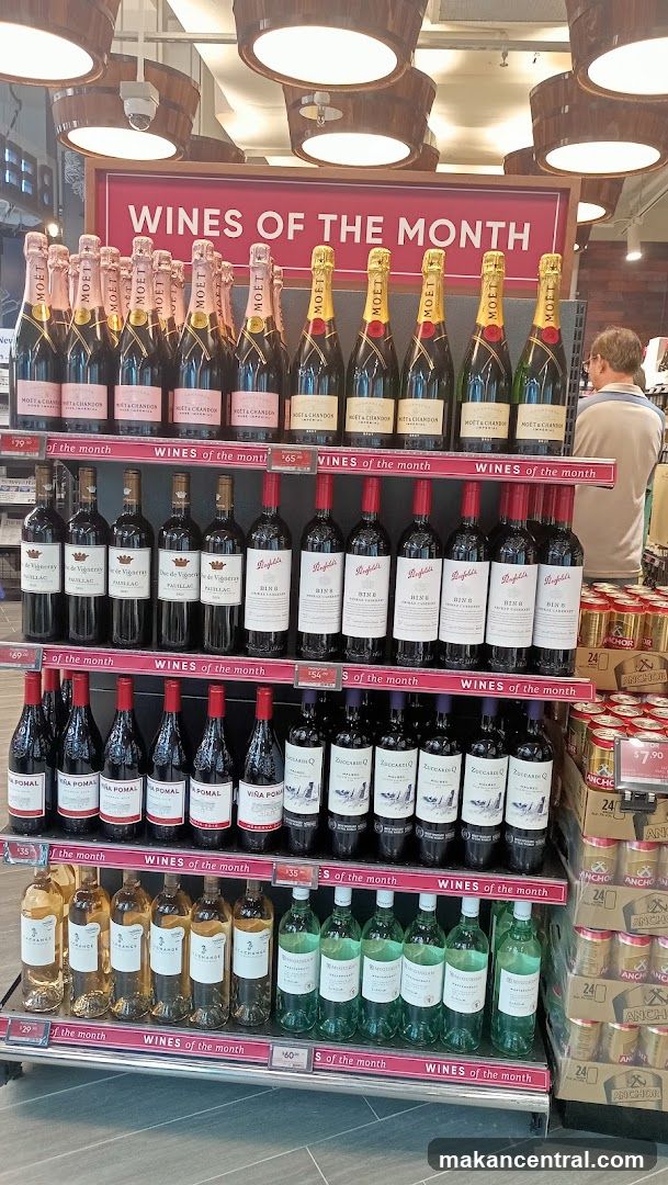 Wines of the Month Display