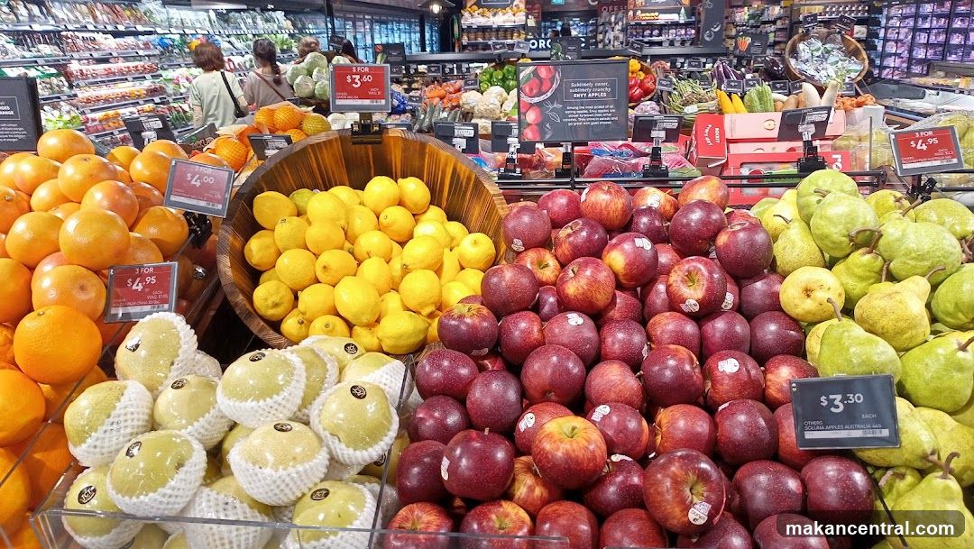 Grocery Store Produce Section