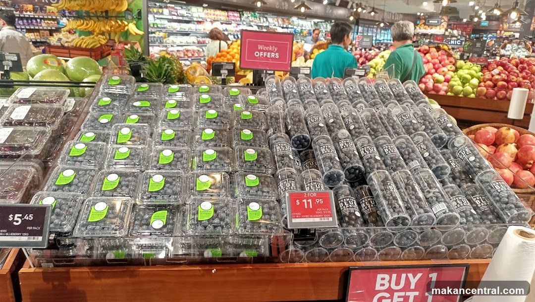 Supermarket Produce Section