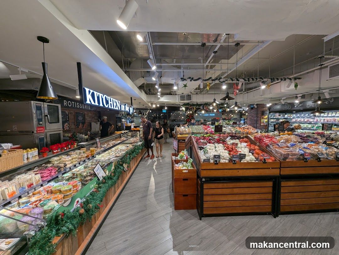 Interior of a grocery store