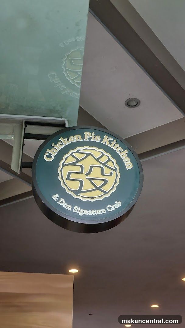 Chicken Pie Kitchen & Don Signature Crab sign