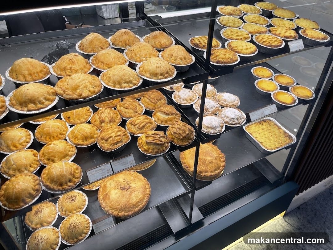 Display Case of Pies