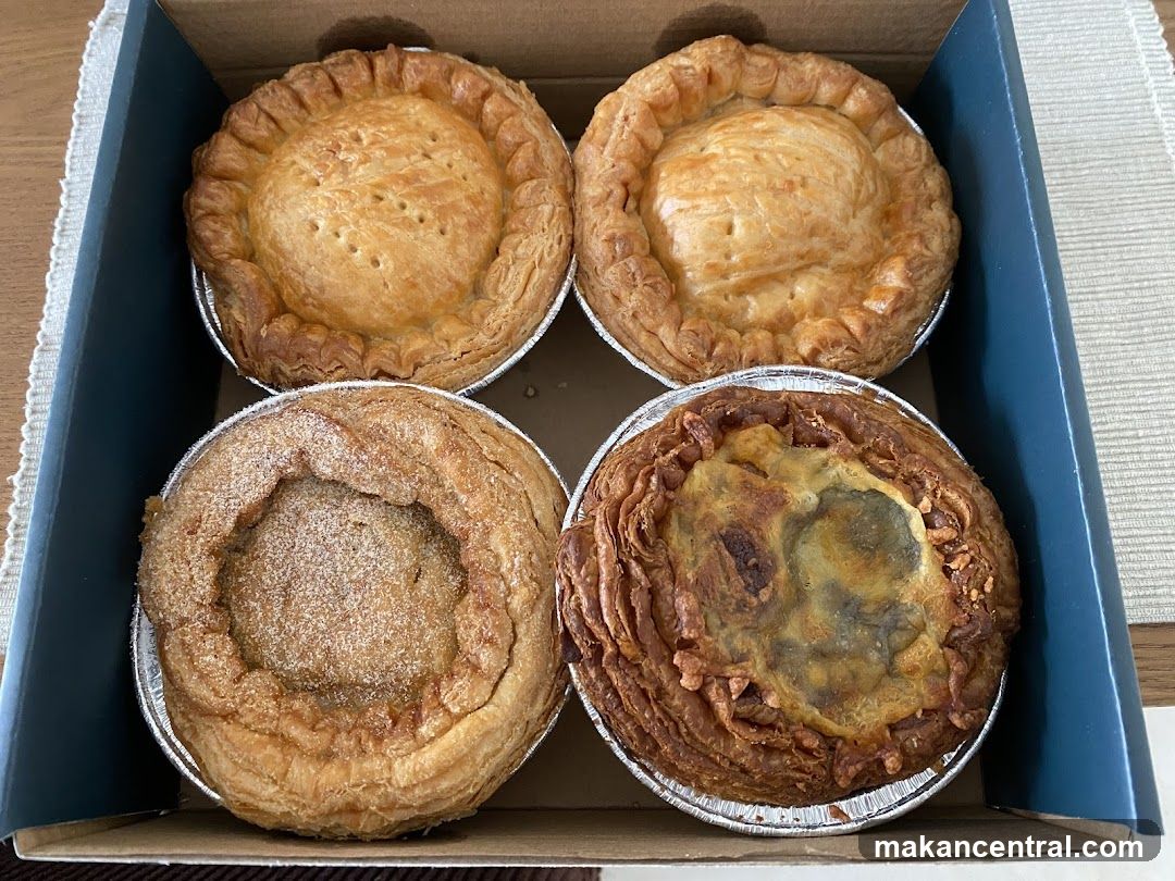 Four Pies in Box