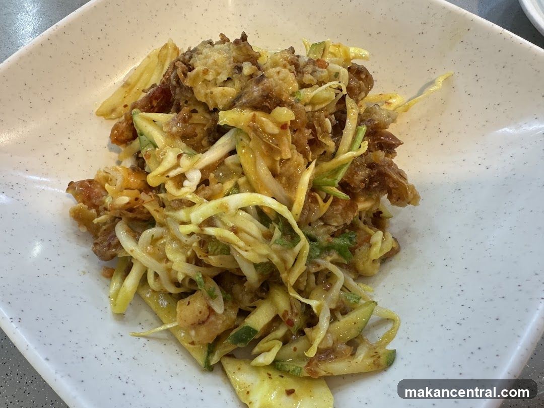 Food dish on plate