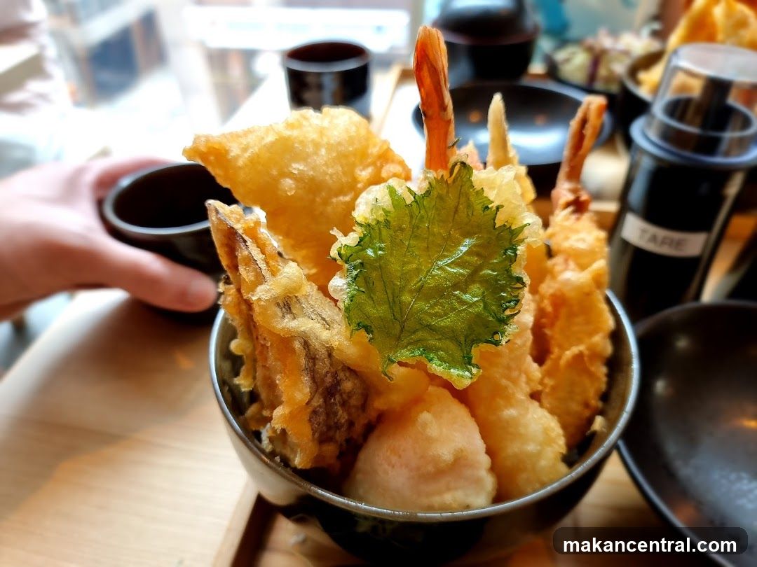 Takoyaki or Tempura Bowl