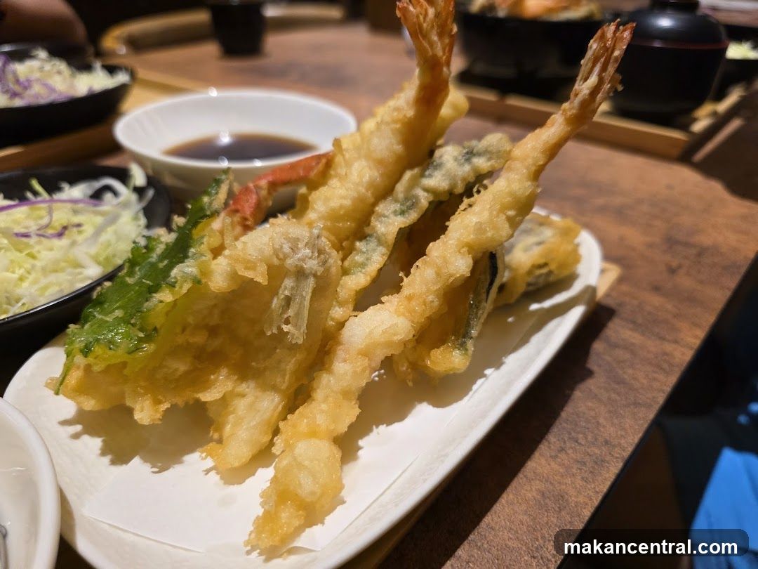 Takoyaki or Tempura Dish